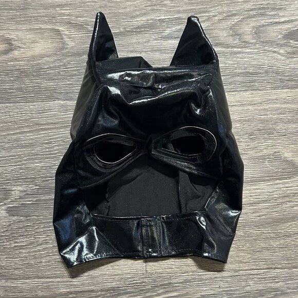 Batman Costume Kids Size Medium Superhero Halloween Jumpsuit with Cape - Picture 13 of 15